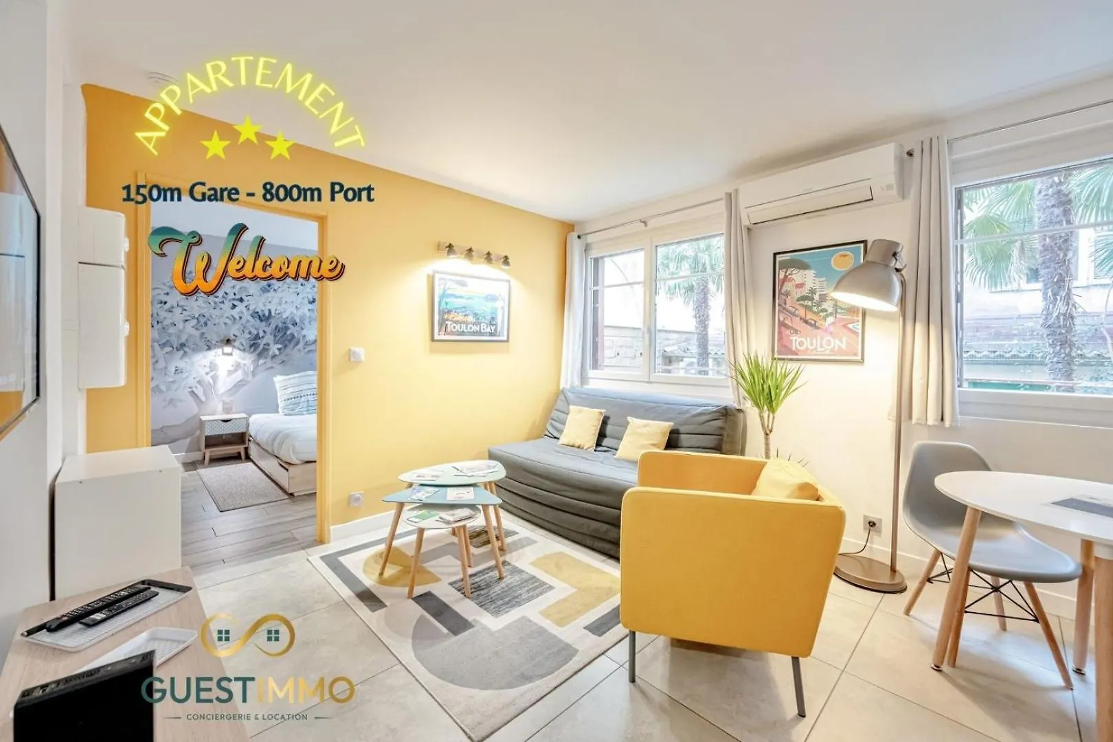T2 35m2 Tout Confort - PLACE DE LA LIBERTE - LéZapparts Tolone Appartamento